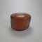 Moroccan Leather Pouf, 1970s, Imagen 4