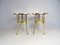 Art Nouveau Tables in Brass, Set of 2, Immagine 1