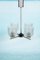 Mid-Century Chandelier with Glass Shades, Immagine 11