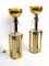 Large Brass and Chrome Table Lamps from Banci, Italy, 1970s, Set of 2 5