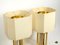 Large Brass and Chrome Table Lamps from Banci, Italy, 1970s, Set of 2 3