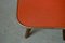 Vintage Red Plant Table or Nightstand, 1950s, Image 6