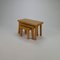 Modernist Blond Oak Nesting Tables, 1960s, Set of 3, Immagine 1