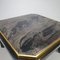 Hollywood Regency Coffee Table in Steel, Brass and Marble, 1970s 6