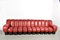 DS600 Snake Sofa in Burgundy Red Leather by Ueli Berger for De Sede, 1980s 4