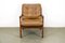 Danish Teak and Leather Lounge Chair by Ole Wanscher for Cado, 1960s, Image 4