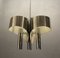 Mid-Century Chrome Pendant Lamp, 1960s, Immagine 5