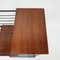 Mid-Century Italian Storage Rack in Teak and Metal, 1950s 10