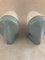 Light Blue Ceramic Model 6077 Sconces by Wilhelm Wagenfeld for Lindner, 1950s, Set of 2, Immagine 6