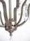 Chrome Chandelier with Glass Trimmings, 1920s, Image 3