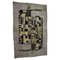 Abstract Handmade Wool Carpet, 1940s, Image 1