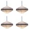 Mid-Century Space Age Pendant Lamps, 1970s, Set of 4 1