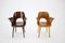 Beech Dining Chairs by Oswald Haerdtl, Czechoslovakia, 1960s, Set of 2 4