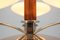 Art Deco or Bauhaus Chrome Pendant Lamp, 1930s, Image 4