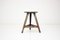 Mid-Century Wooden Stool, 1950s, Immagine 2