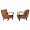 H-320 Armchairs by Jindřich Halabala, 1940s, Set of 2 1