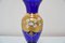 Mid-Century Handmade Gilt Vase by Novo Borske Sklo, 1960s, Immagine 4