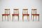 Mid-Century Organic Beech Dining Chairs, 1960s, Set of 4, Image 9