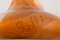 Large Antique Vase in Frosted and Orange Art Glass by Emile Gallé, 1890s 7