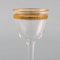 Art Deco Wine Glasses in Crystal Glass from Baccarat, France, 1930s, Set of 12 4