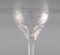 White Wine Glasses in Clear Crystal Glass from Val St. Lambert, Belgium, Set of 12 7