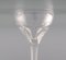 White Wine Glasses in Clear Crystal Glass from Val St. Lambert, Belgium, Set of 12, Immagine 7