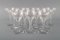 White Wine Glasses in Clear Crystal Glass from Val St. Lambert, Belgium, Set of 12, Image 2