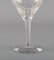 White Wine Glasses in Clear Crystal Glass from Val St. Lambert, Belgium, Set of 12 5