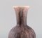Antique Vase in Glazed Ceramic with Pink Undertones from Zsolnay, 1910s 4