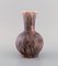 Antique Vase in Glazed Ceramic with Pink Undertones from Zsolnay, 1910s, Imagen 2