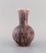 Antique Vase in Glazed Ceramic with Pink Undertones from Zsolnay, 1910s, Immagine 2