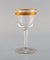 Art Deco Wine Glasses in Crystal Glass from Baccarat, France, 1930s, Set of 11, Immagine 3