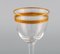 Art Deco Wine Glasses in Crystal Glass from Baccarat, France, 1930s, Set of 11, Image 4