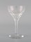 White Wine Glasses in Clear Crystal Glass from Val St. Lambert, Belgium, Set of 15 3