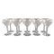 Red Wine Glasses in Clear Crystal Glass from Val St. Lambert, Belgium, Set of 10, Image 1