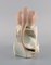 Art Deco Hand-Painted Amphora Porcelain Figurine of a Lion, Czechoslovakia 5