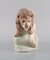 Art Deco Hand-Painted Amphora Porcelain Figurine of a Lion, Czechoslovakia 2