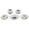 Lidded Jars and Caviar Bowls in Porcelain from Meissen, Set of 5, Image 1