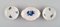 Lidded Jars and Caviar Bowls in Porcelain from Meissen, Set of 5, Image 2