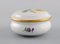 Porcelain Lidded Jar with Hand-Painted Flowers and Gold Edge from Meissen 4