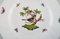 Bird Dinner Plate in Hand-Painted Porcelain from Herend Rothschild, Mid-20th Century 2