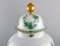 Large Chinese Bouquet Lidded Porcelain Vase from Herend, Mid-20th Century 2