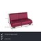 3-Seater Multy Red Fabric Sofa from Ligne Roset 2