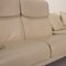Paradise Cream Leather Sofa from Stressless 3