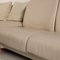 Paradise Cream Leather Sofa from Stressless 4