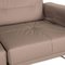 Letto Beige Leather 2-Seater Sofa from Franz Fertig, Immagine 4