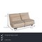 Multy Cream Fabric 3-Seater Sofa from Ligne Roset 2