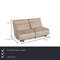 Multy Cream Fabric 3-Seater Sofa from Ligne Roset, Image 2