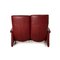 Red Leather 2-Seater Sofa from Marquand 10