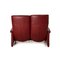 Red Leather 2-Seater Sofa from Marquand, Immagine 10